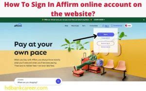 affirm login not working